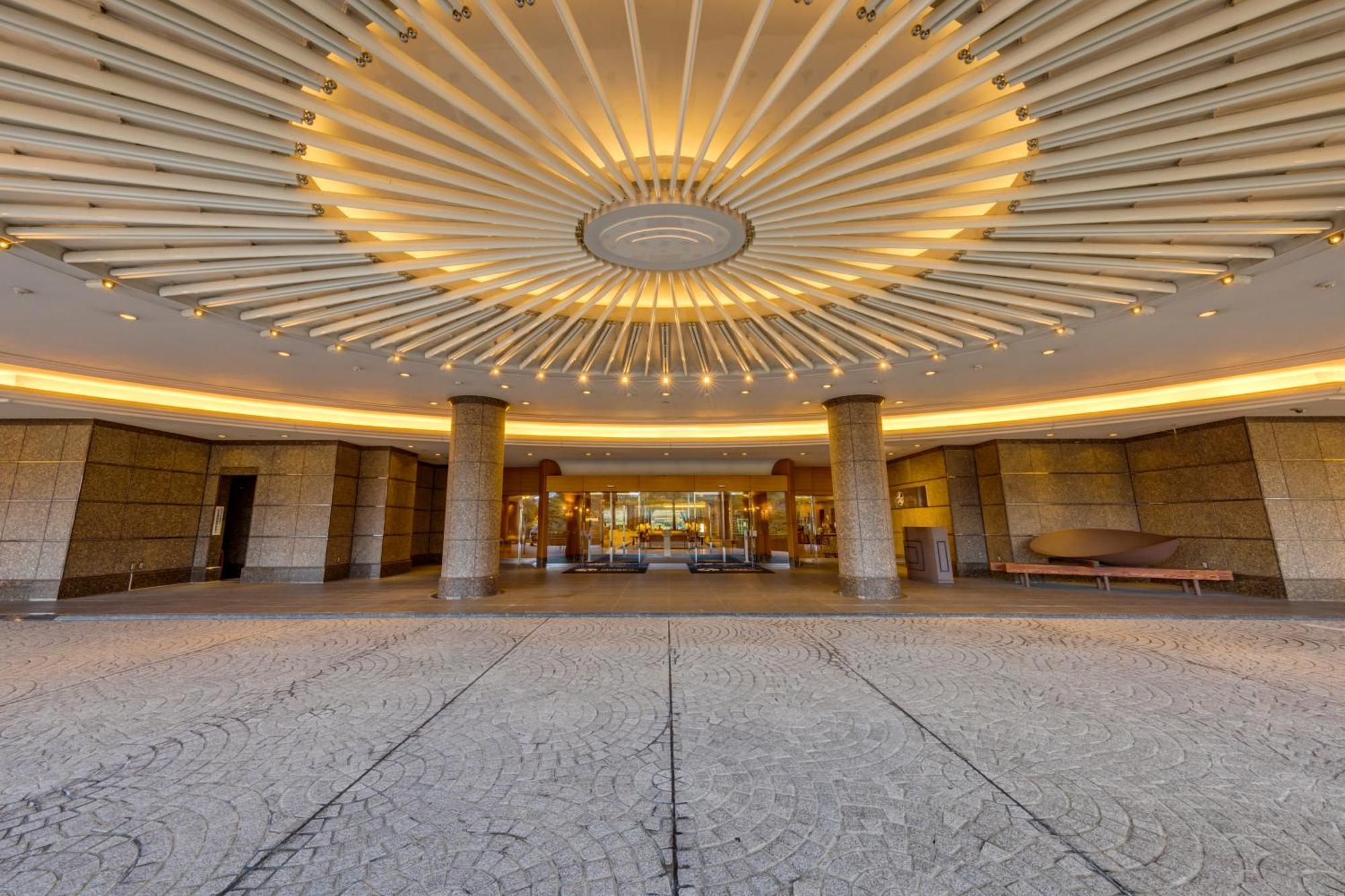 Miyako Hotel Gifu Nagaragawa Eksteriør billede The lobby of the hotel